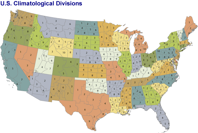 U.S. Climate Divisions