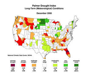 U.S. Animated Palmer Drought Index
