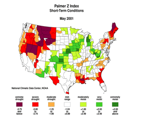 Click here for graphic showing U.S. Animated Palmer Z Index maps