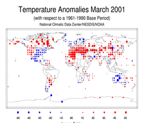 Click Here for the Global Temp Anomalies in March 2001