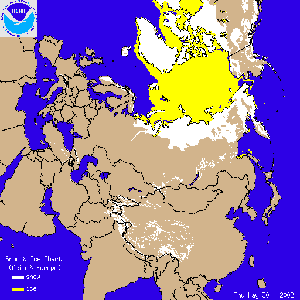 Click Here for the Europe-Asia snow cover animation for the month of May 2002