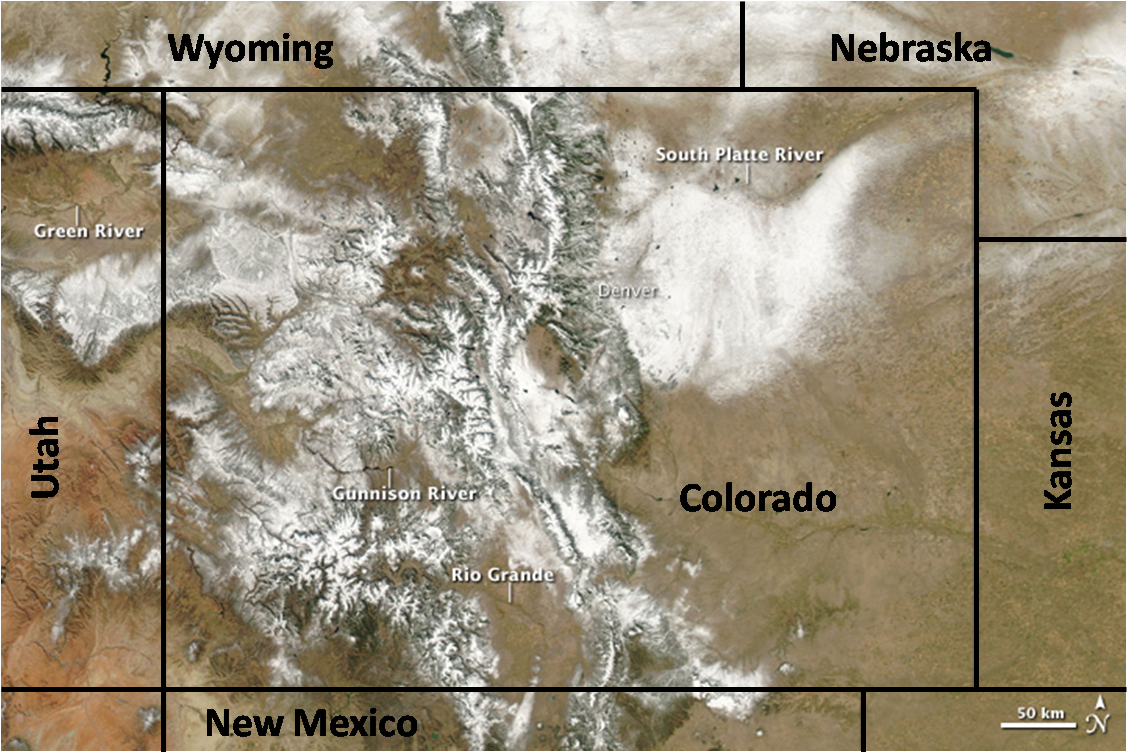 CO Snow Cover 31 Oct. 2009. CO Snow Cover 31 Oct.