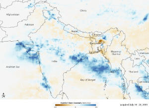 Monsoons in Southeast Asia, July 14-20, 2009