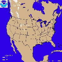 U.S. October Snowcover animation