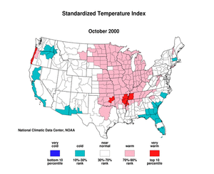 Animated Standardized Temperature Map