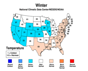 Winter 2007/2008 Statewide Rank Map