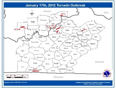 2012 Tornadoes To Date
