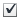 Checkbox icon