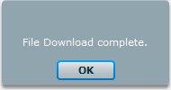 Download Complete