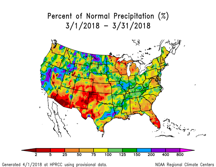 the dry conditions during march were a continuation of persistent dryness since october in the southern high plains to central plains and coastal southeast the dry conditions during march were a continuation of persistent dryness since october in the southern high plains to central plains and coastal southeast