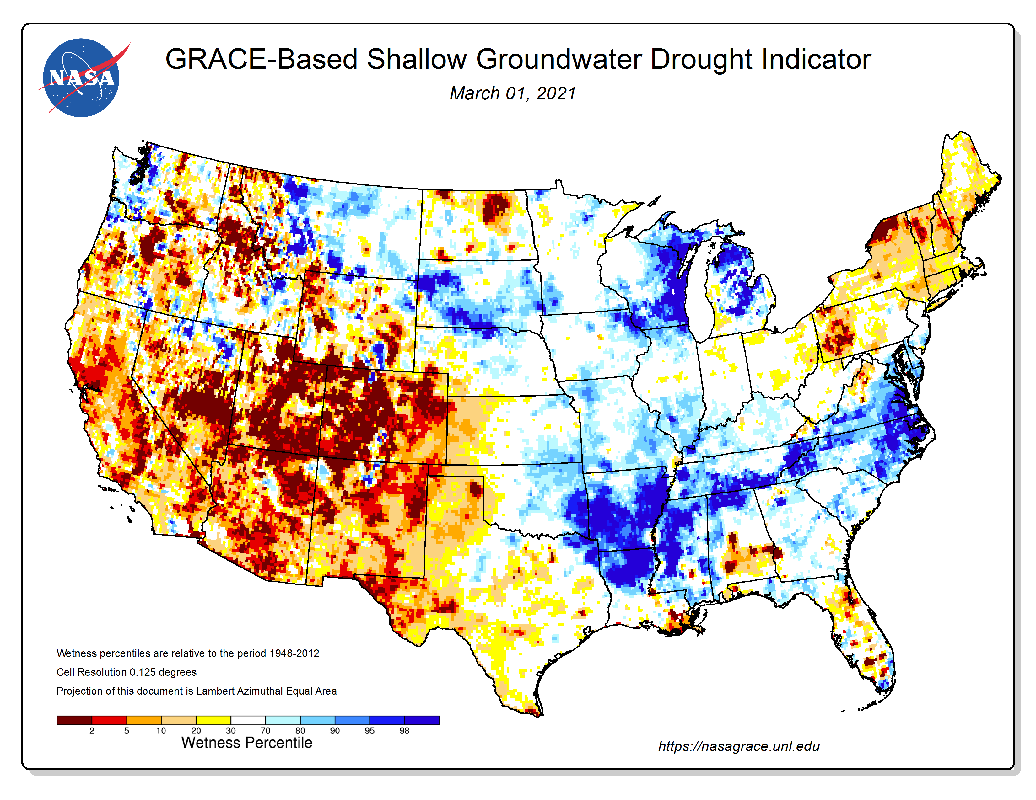 February 2021 Drought Report  National Centers for Environmental 