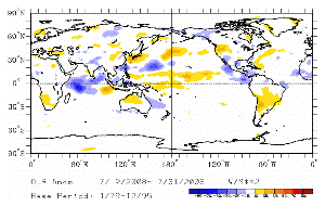 Image of July OLR Anomalies