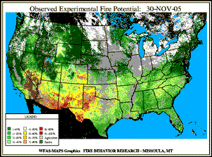 30 November 2005 Experimental Fire Potential