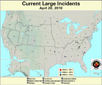 Large Fire Map for April 20