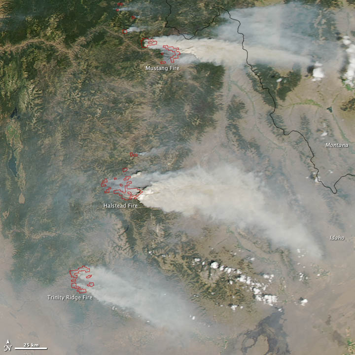 Wildfires August 2012 State of the Climate National Centers for