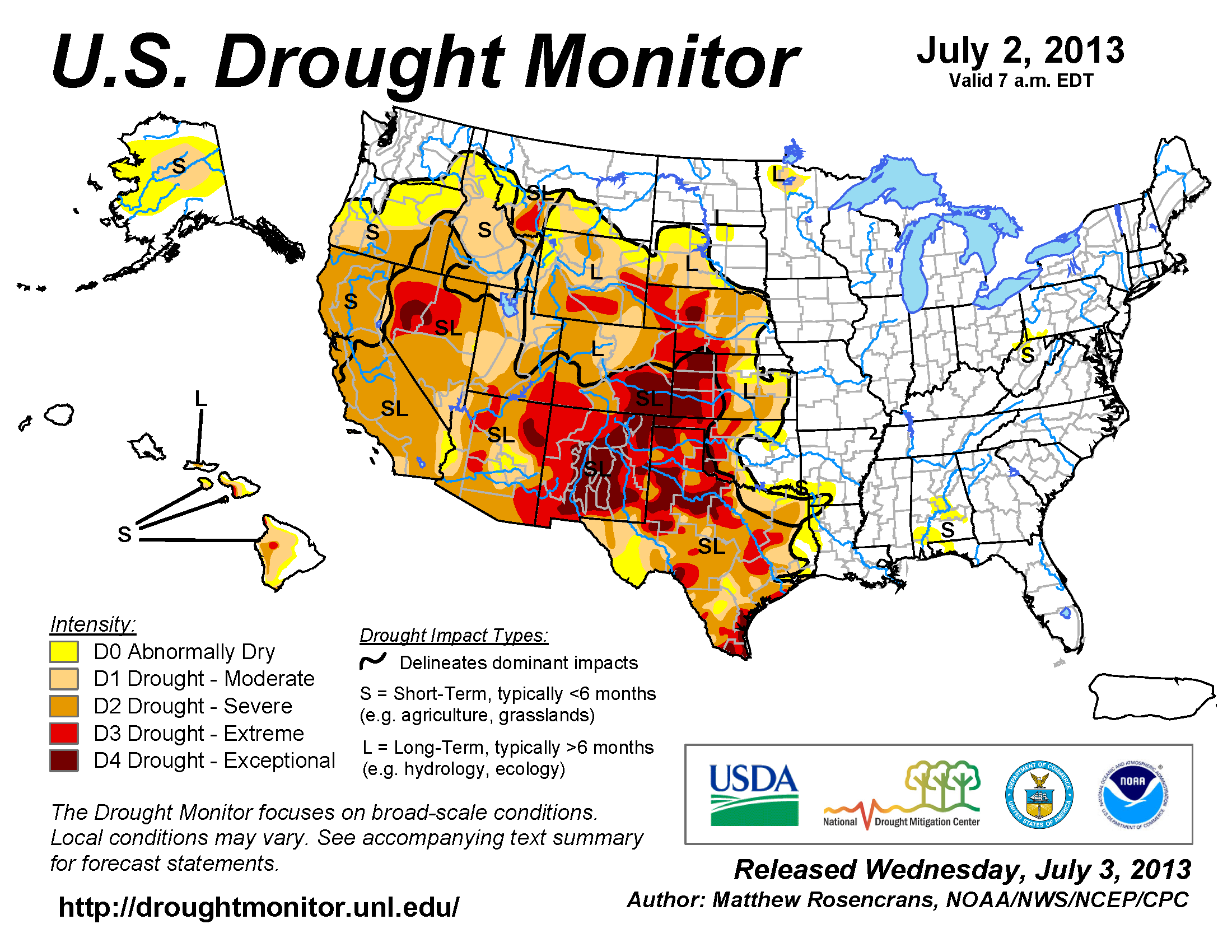 a discussion on the threatening drought in the western states of the united states Global drought monitoring portal international drought monitoring web portal operated by the united states with input provided by western, and southern africa. a discussion on the threatening drought in the western states of the united states Global drought monitoring portal international drought monitoring web portal operated by the united states with input provided by western, and southern africa.