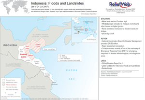 Indonesia's Affected Areas