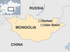 Mongolia Map Location