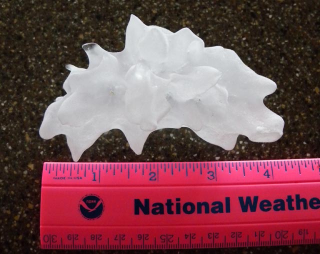 Hawaii Record Hailstone Hawaii Record Hailstone