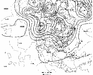 NA 500mb Map