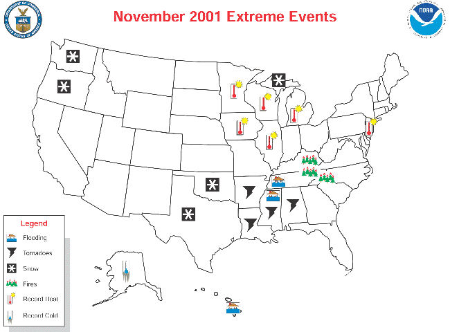 Significant U.S. Weather Events