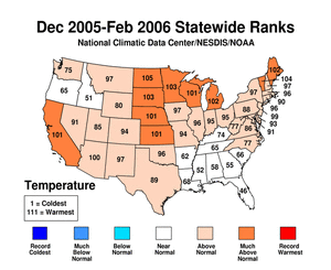 Winter statewide rank