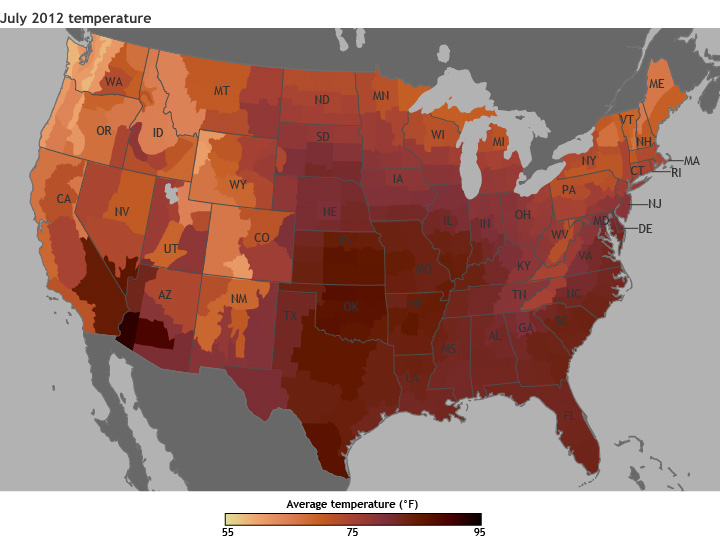 National Temperature Map >> National Climate Report July 2012 Divisional Temperature National Temperature Map >> National Climate Report July 2012 Divisional Temperature