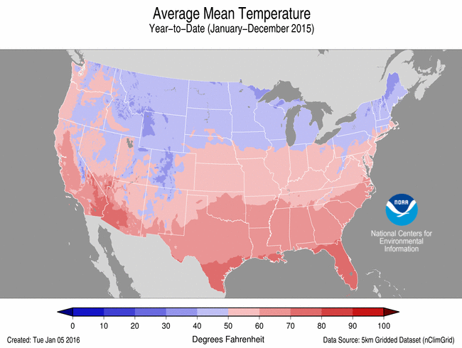 National Temperature Map >> National Climate Report Annual 2015 Annual Temperature National Temperature Map >> National Climate Report Annual 2015 Annual Temperature