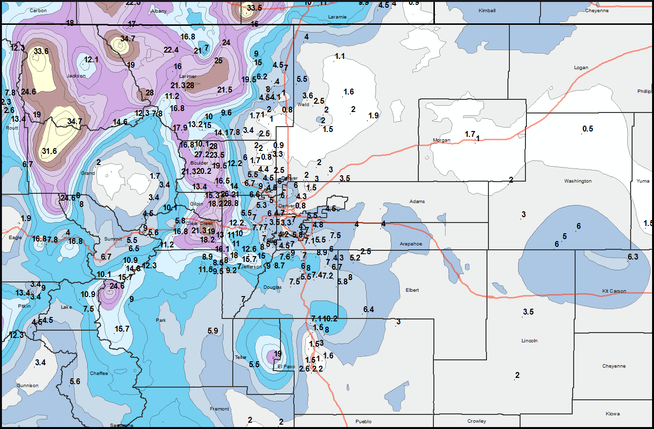 snowfall totals by city snowfall totals by city