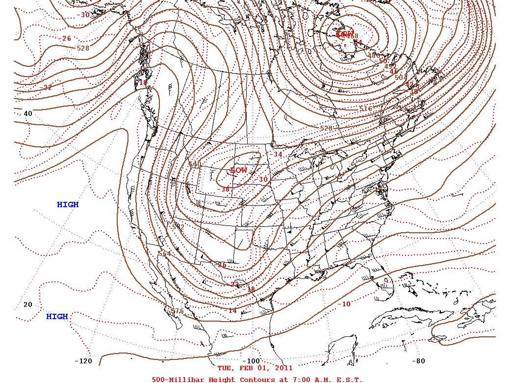 500 Mb Chart Noaa Drought - February 2011 | National Centers For Environmental Information  (Ncei)
