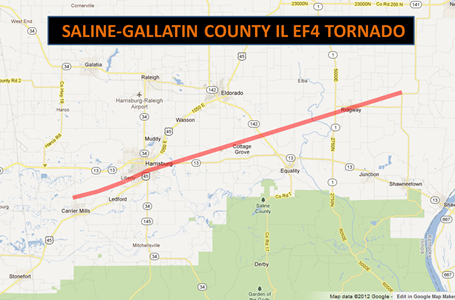 2012 Tornadoes To Date