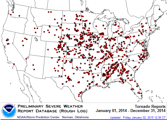 November 2014 Tornadoes