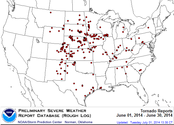 June 2014 Tornadoes