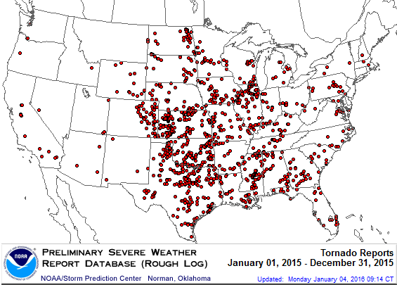 November 2015 Tornadoes