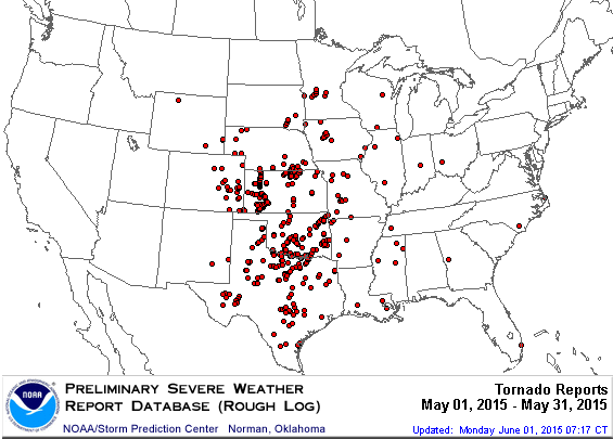 May 2015 Tornadoes