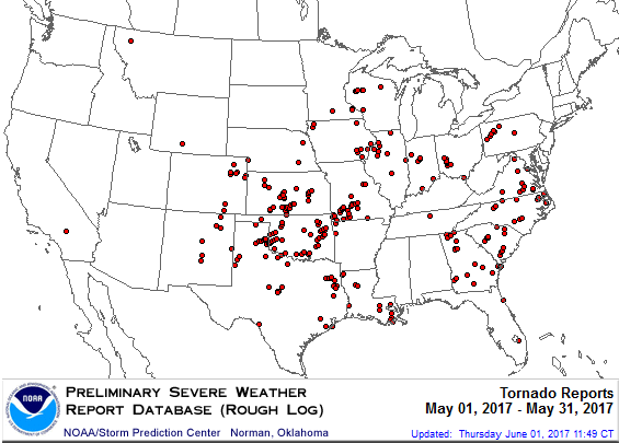 May 2017 Tornadoes