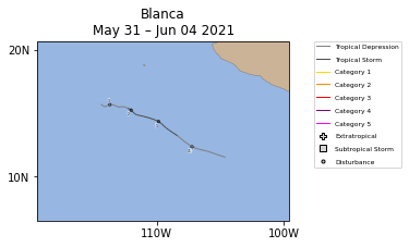 Blanca Storm Track