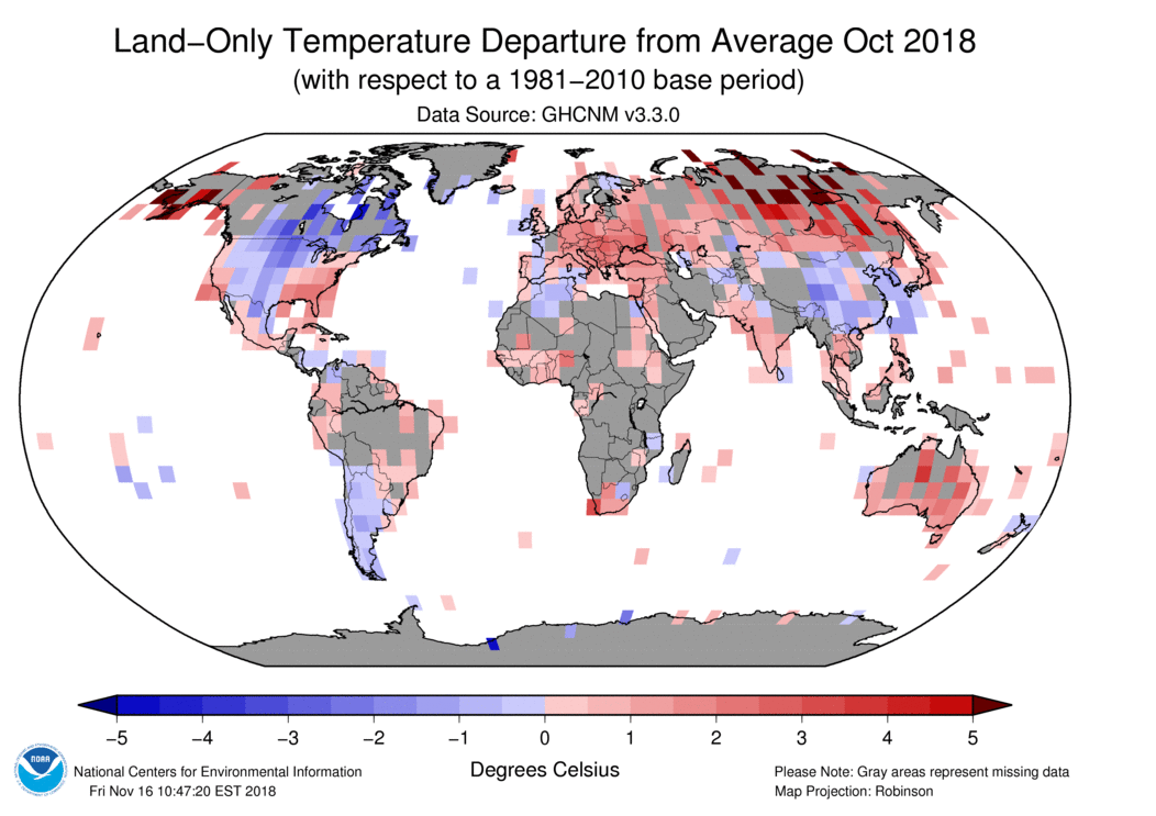  Global Land Mean Temp Anomaly Map