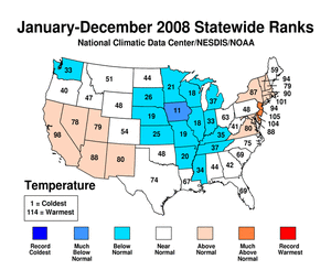 Jan-Dec 2008 Statewide Rank Map