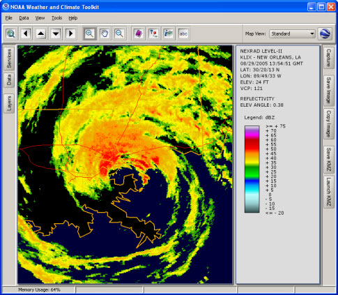 NEXRAD Level-III Filter Example